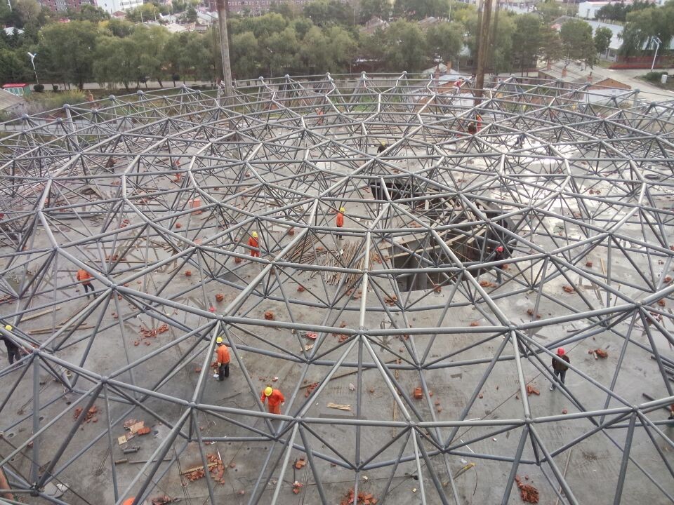 海林全民健身中心网架